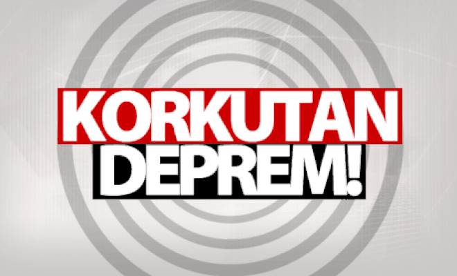 AFAD duyurdu: Kastamonu merkezde deprem