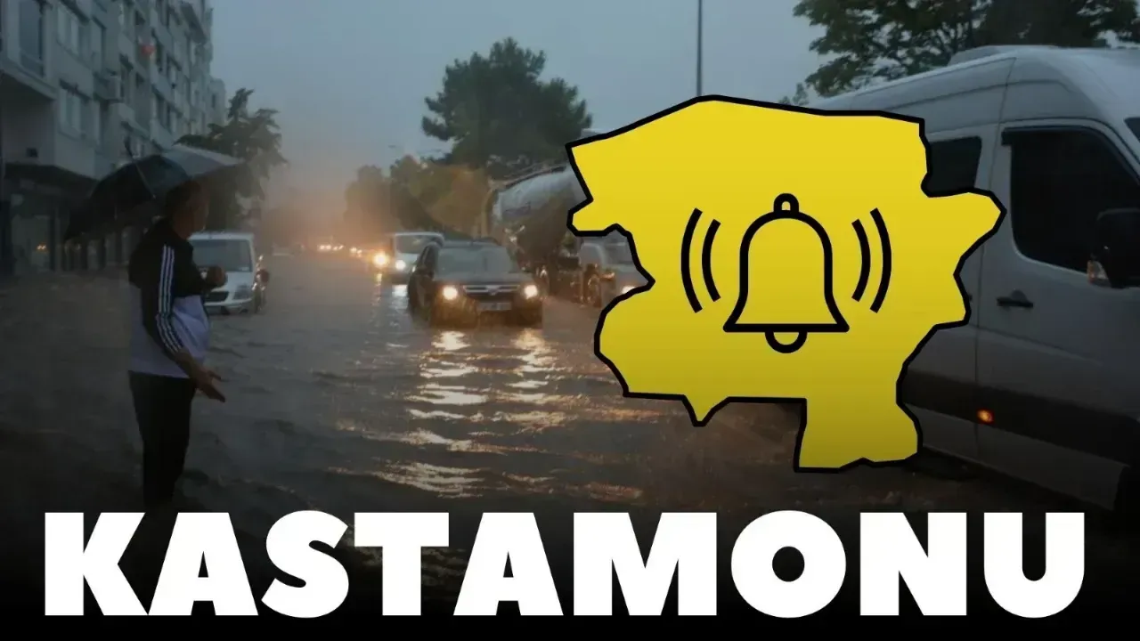 Kastamonu’ya sarı alarm! Meteoroloji uyardı