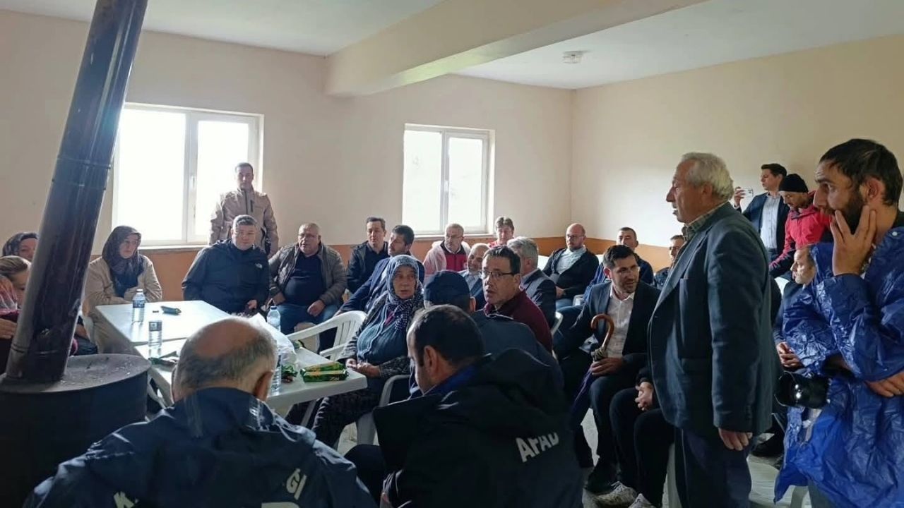 İnebolu Müftülüğü yangınzedelerin yanında