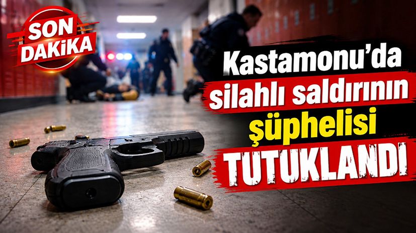 Kastamonu'da silahlı saldırının şüphelisi tutuklandı