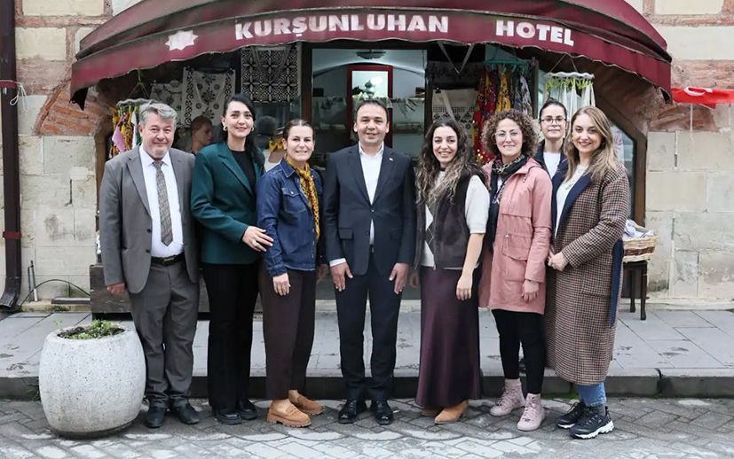 Başkan Baltacı’dan esnaf turu...