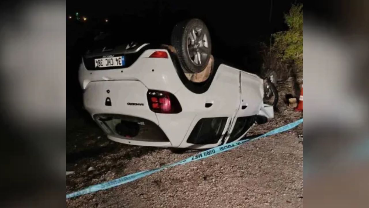 Kastamonu'da kaza: Otomobil takla attı