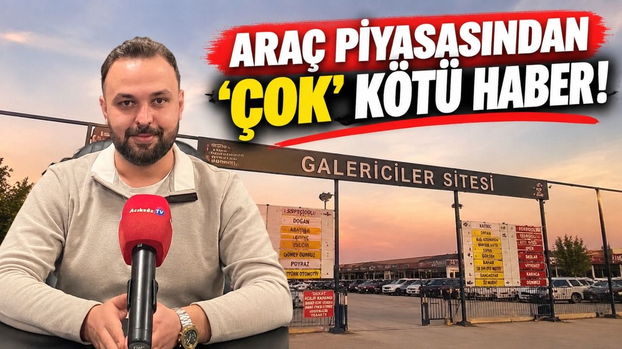 Araç piyasasından ‘çok’ kötü haber!