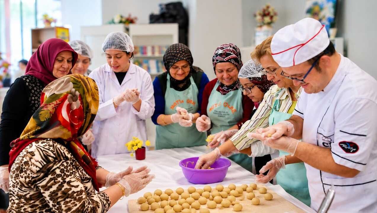 Dünyanın en özel kurabiyeleri Kastamonu’da pişti