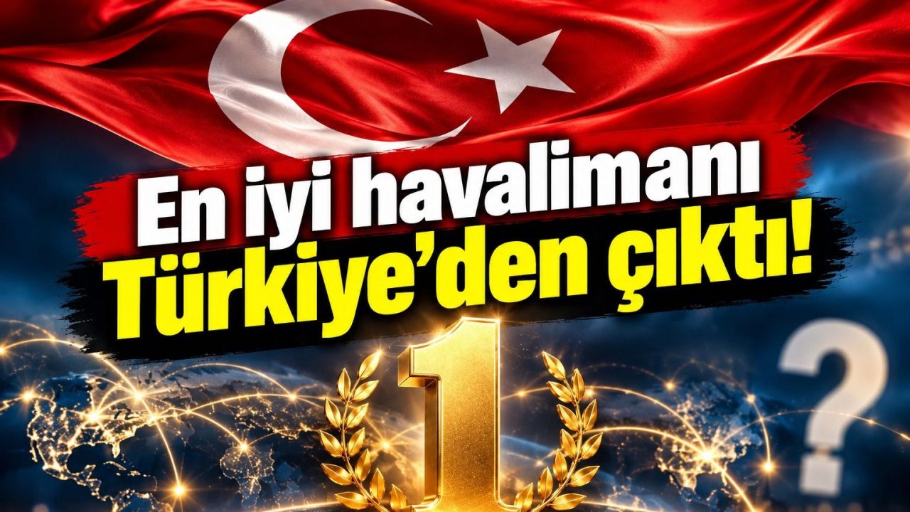En iyi havalimanı Türkiye’den çıktı!