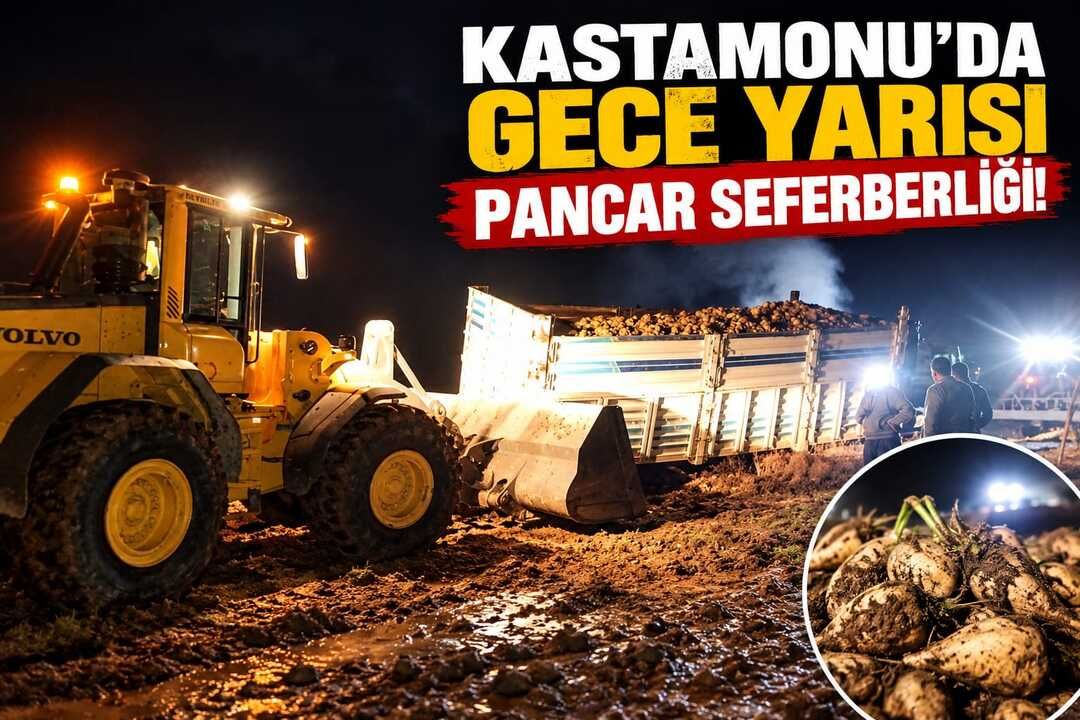 Kastamonu’da üreticinin gecesi zorlu geçti