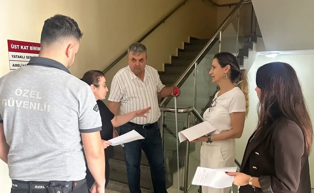 Devlet hastanesindeki eksikler tespit edildi