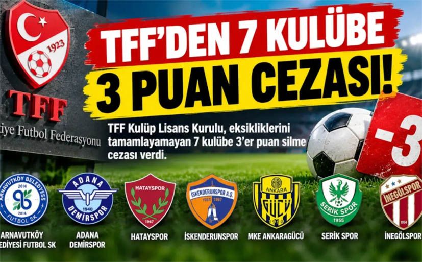 Kastamonuspor'un rakiplerine puan silme cezası!