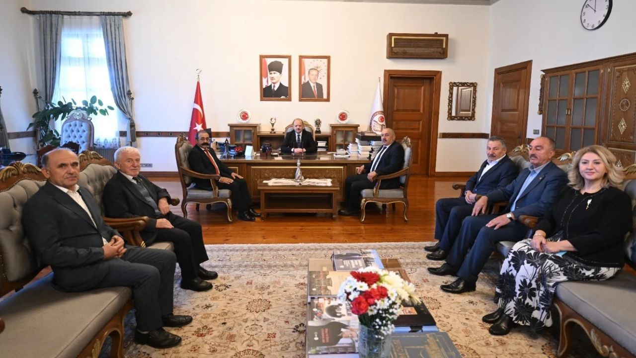 Muhtarlardan Valli Dallı’ya ziyaret