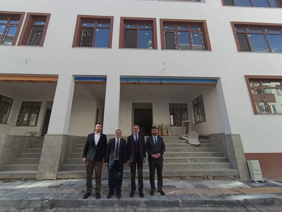 Selin yıktığı müftülük binası yeniden yapıldı