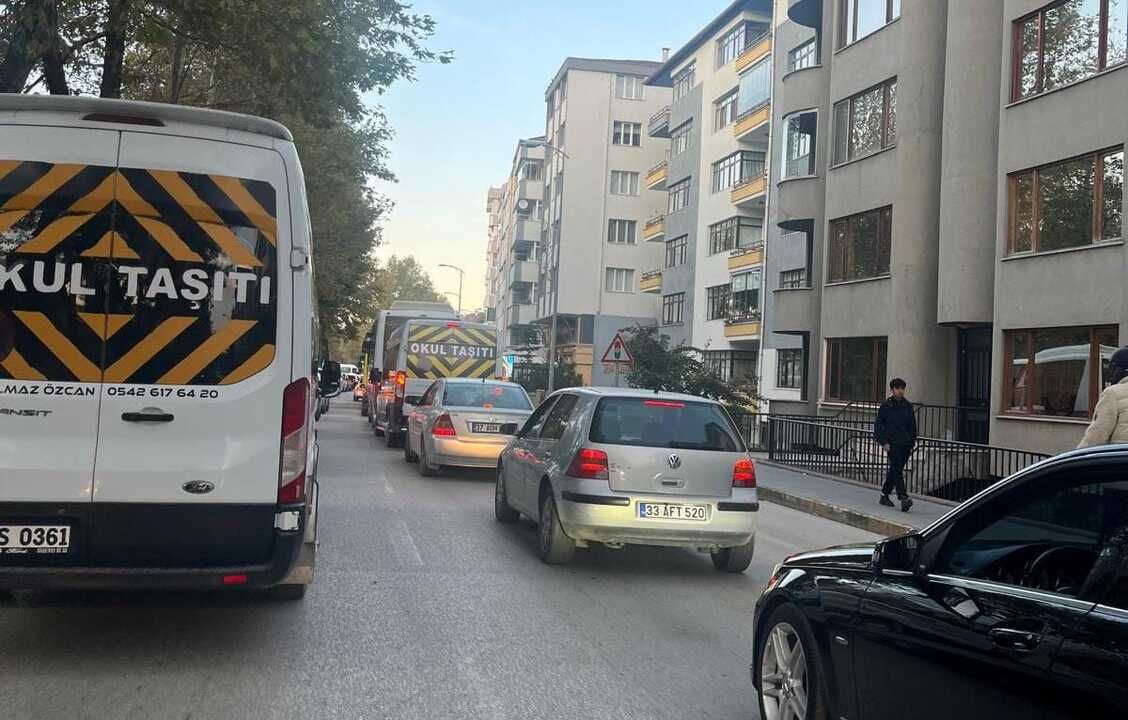Kastamonu’da trafik kilitlendi