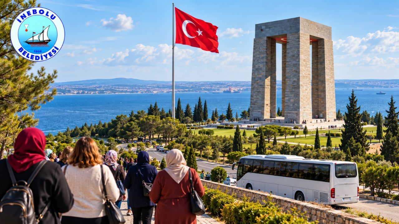 İnebolu Belediyesinden kadınlara özel Çanakkale gezisi
