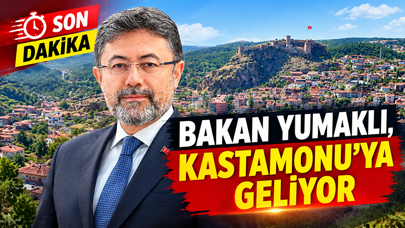 Bakan Yumaklı, Kastamonu'ya geliyor