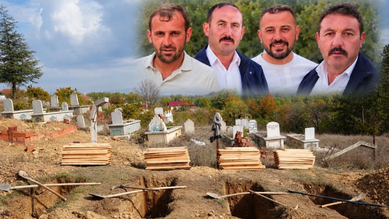 Cinayet kurbanları yan yana defnedildi!