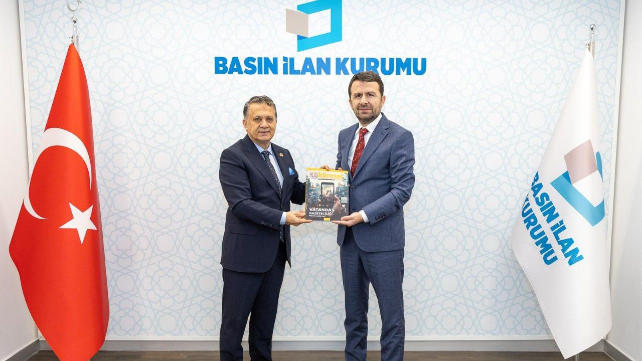 KGK Genel Başkanı Dim, BİK Genel Müdürü Çay'ı ziyaret etti
