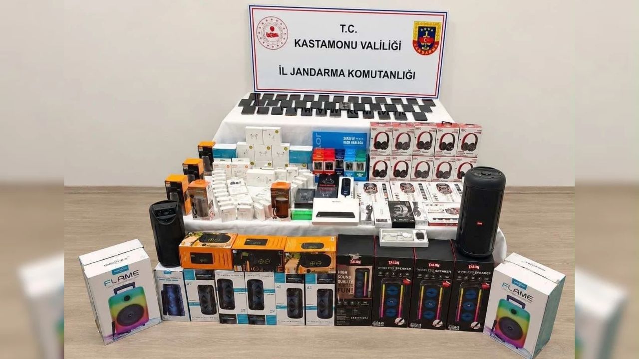 Kastamonu'da kaçakçılık operasyonu