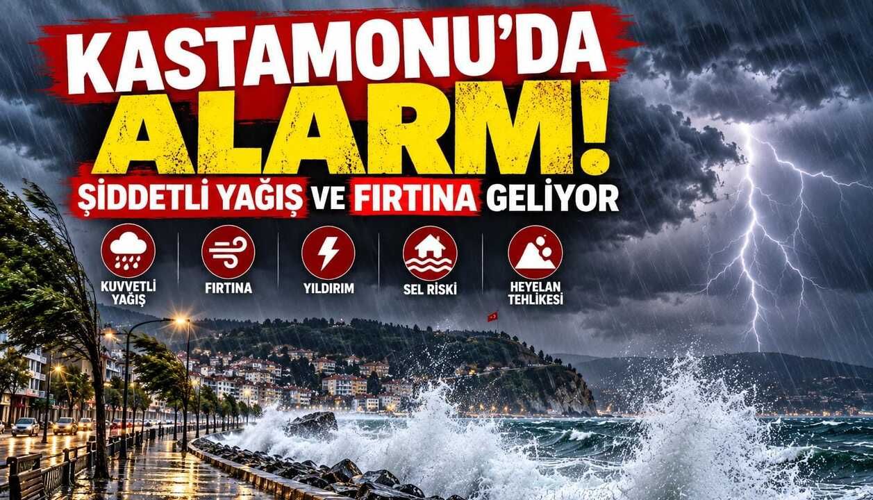 Kastamonu’da 11 ilçe uyarıldı!