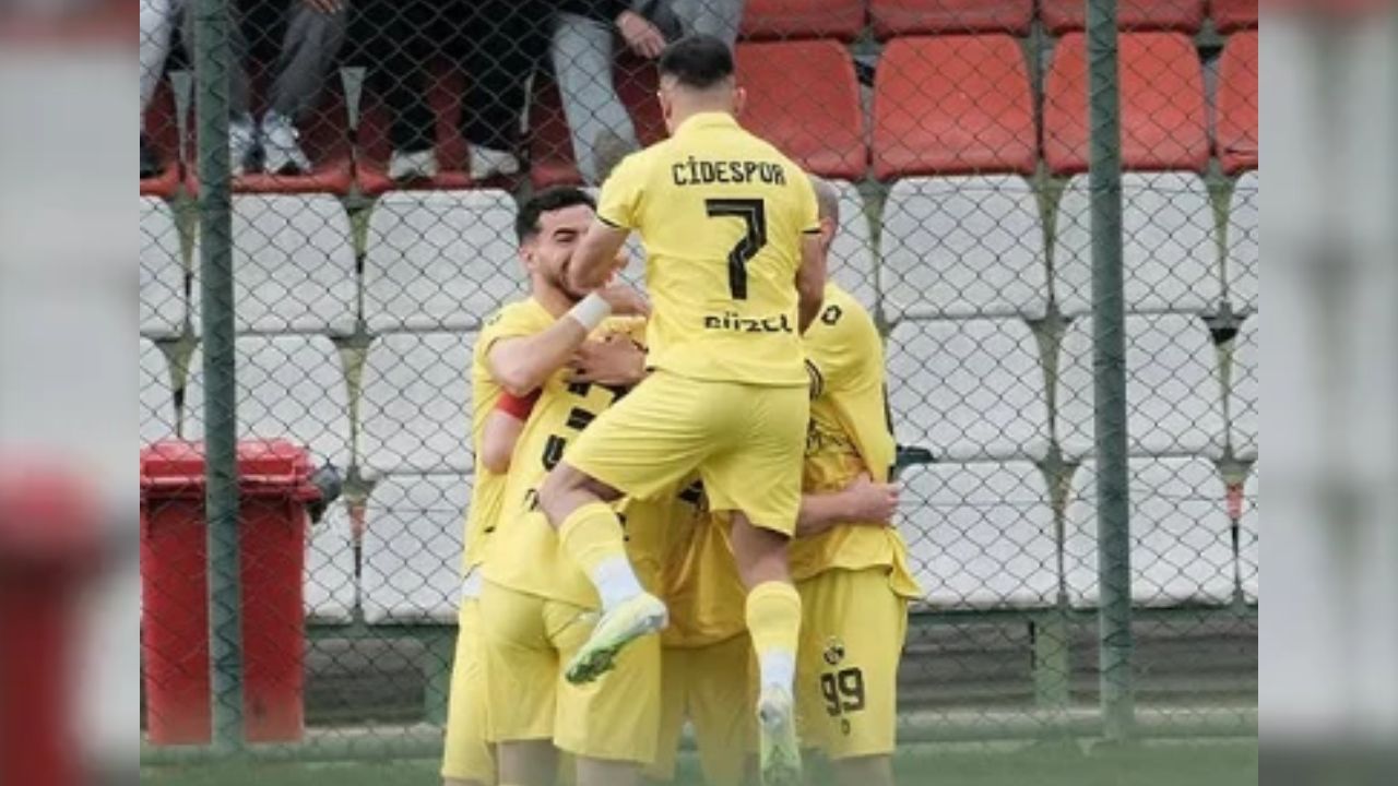Cidespor ilk yarıyı önde kapattı: Faruk Öcal hızlı başladı