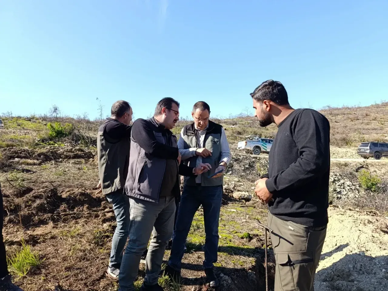 Kastamonu’da ağaçlandırma sahaları incelendi