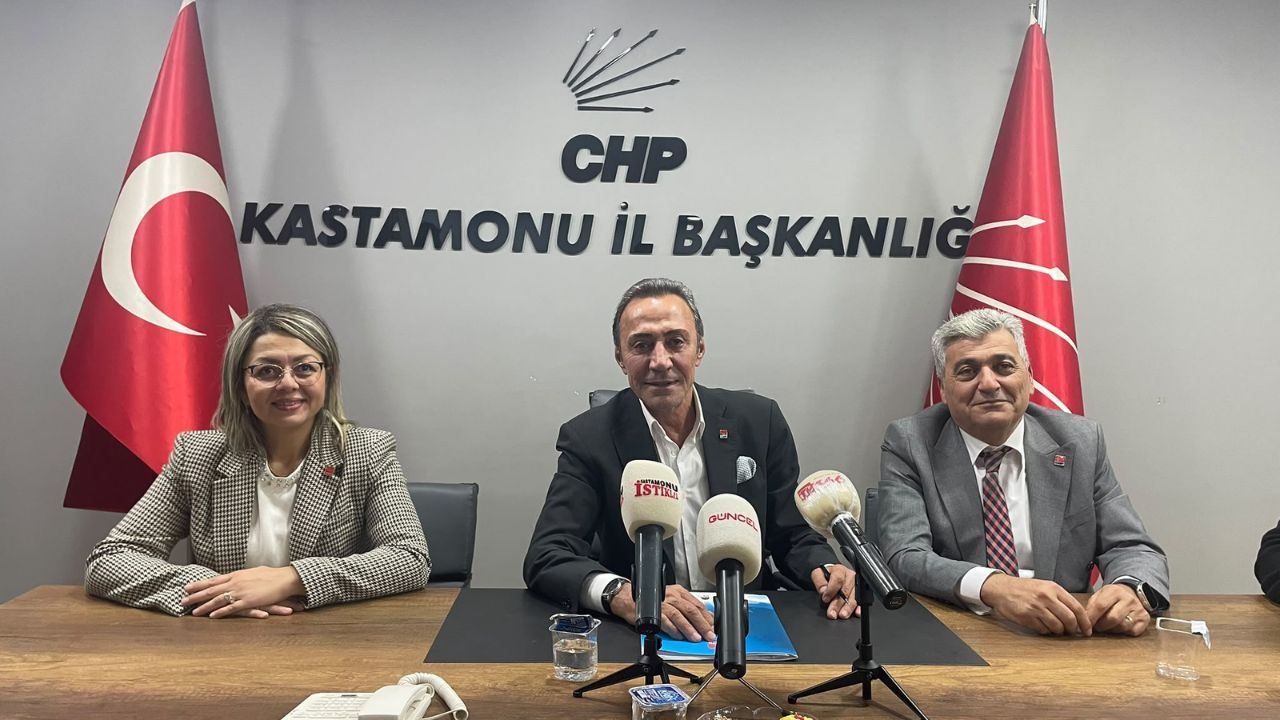 CHP'li Şimşek Kastamonu'da konuştu: 'Türkiye yangın yeri'