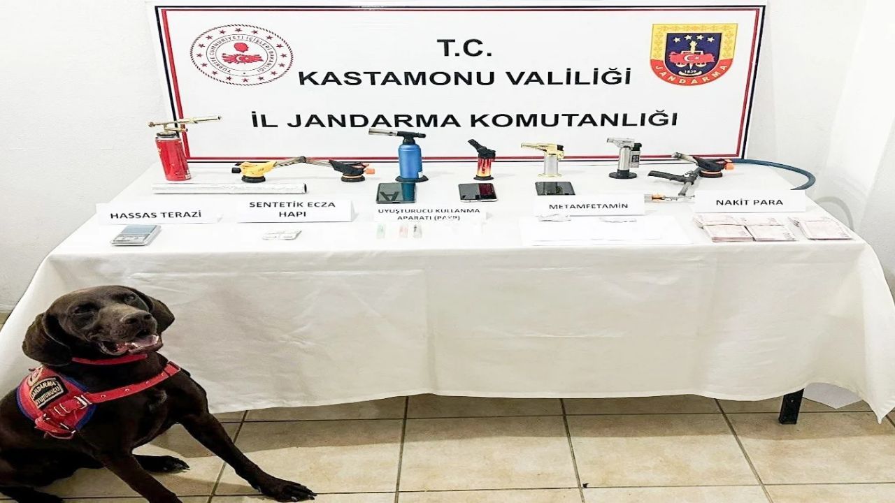 Kastamonu Jandarmasından uyuşturucu operasyonu: 1 tutuklama