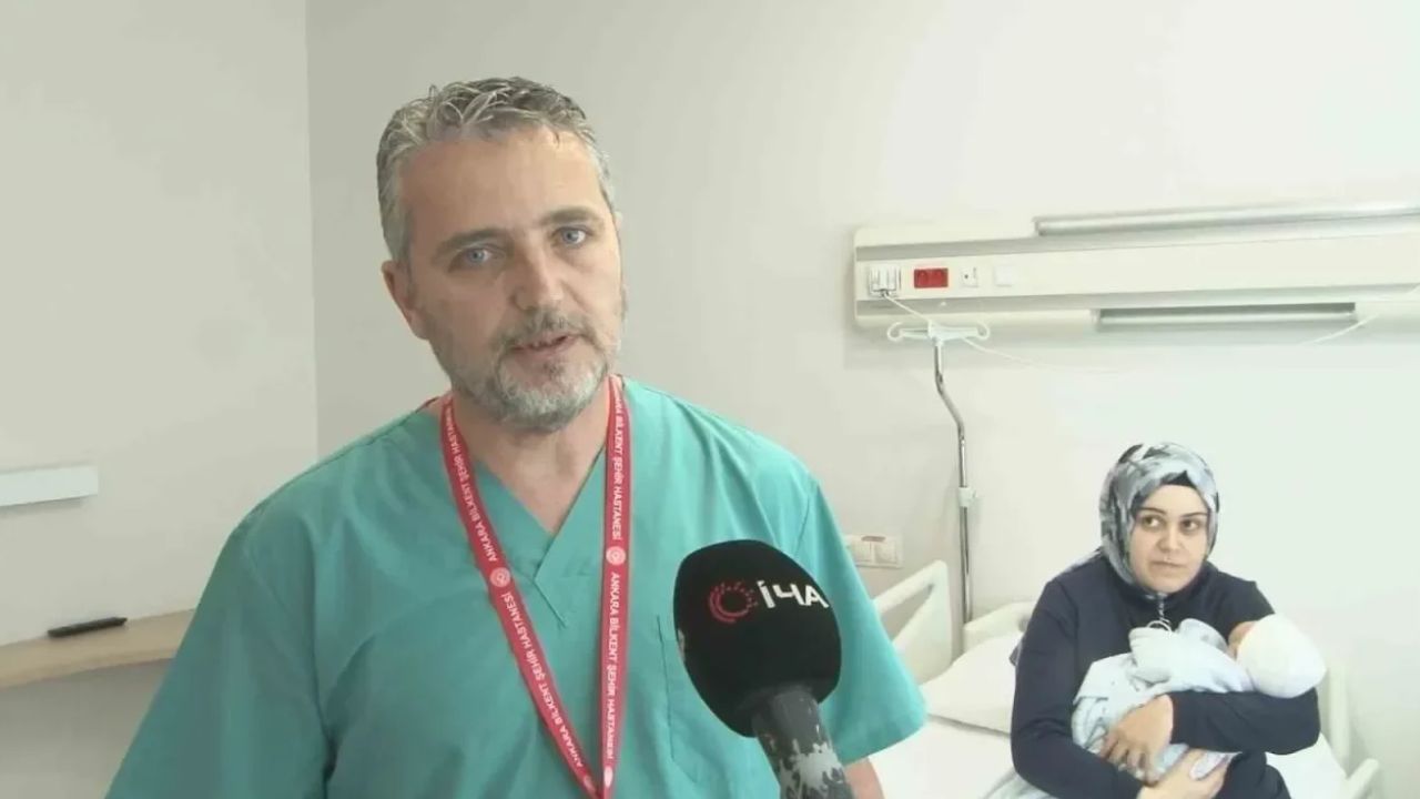 Hayata tutunma mücadelesi veren bebek sağlığına kavuştu