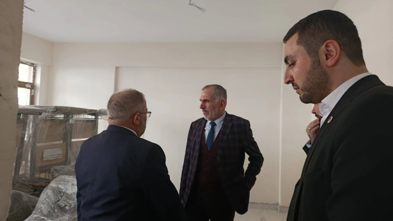 Müftü Derin projeleri yerinde inceledi
