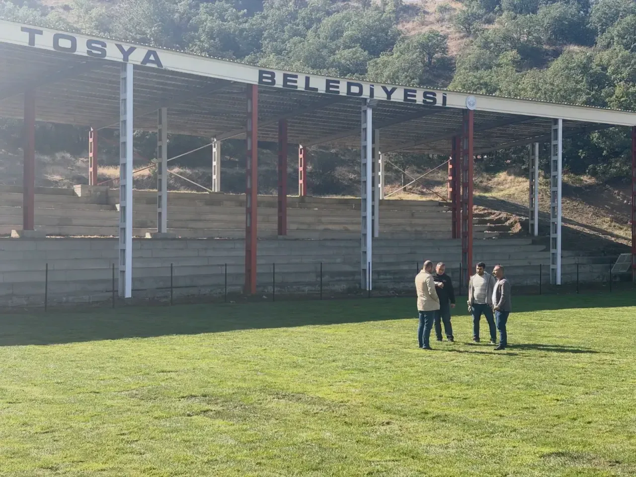 Yeni güreş sahası hizmete giriyor!