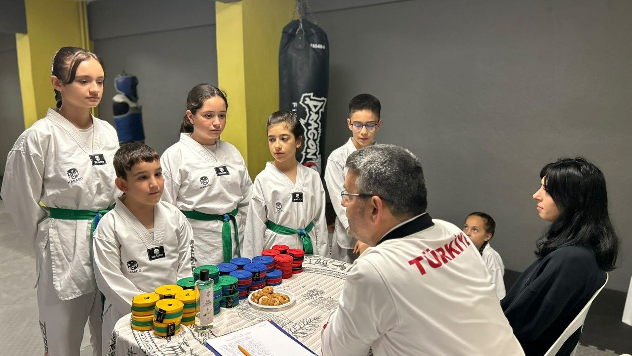 Erişen Spor Kulübünde sınav heyecanı: Yılın son sınavı