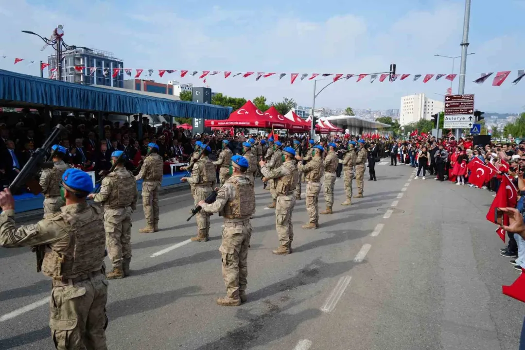 Samsun’da Cumhuriyet’in 103. yılı coşkuyla kutlandı