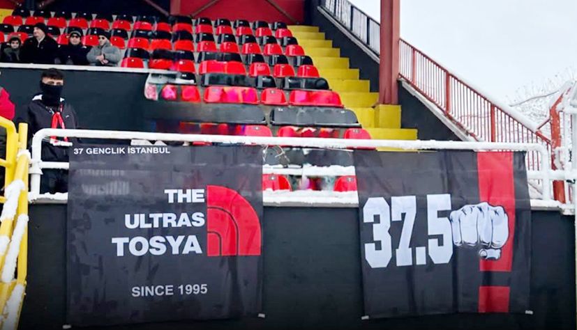 UltrasTosya, Kastamonuspor’u yalnız bırakmıyor