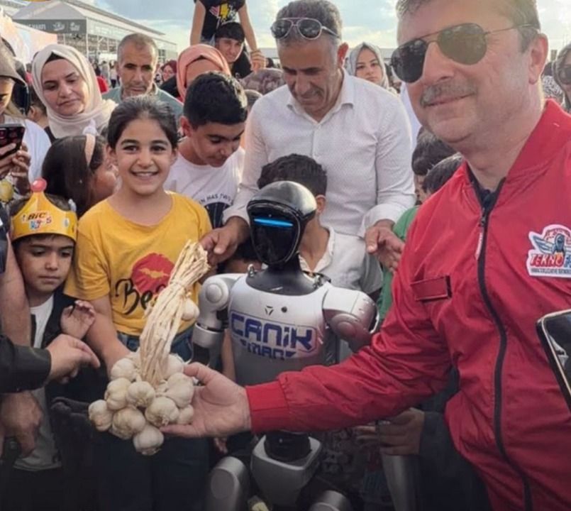 Taşköprü sarımsağı TEKNOFEST’te ilgi gördü!