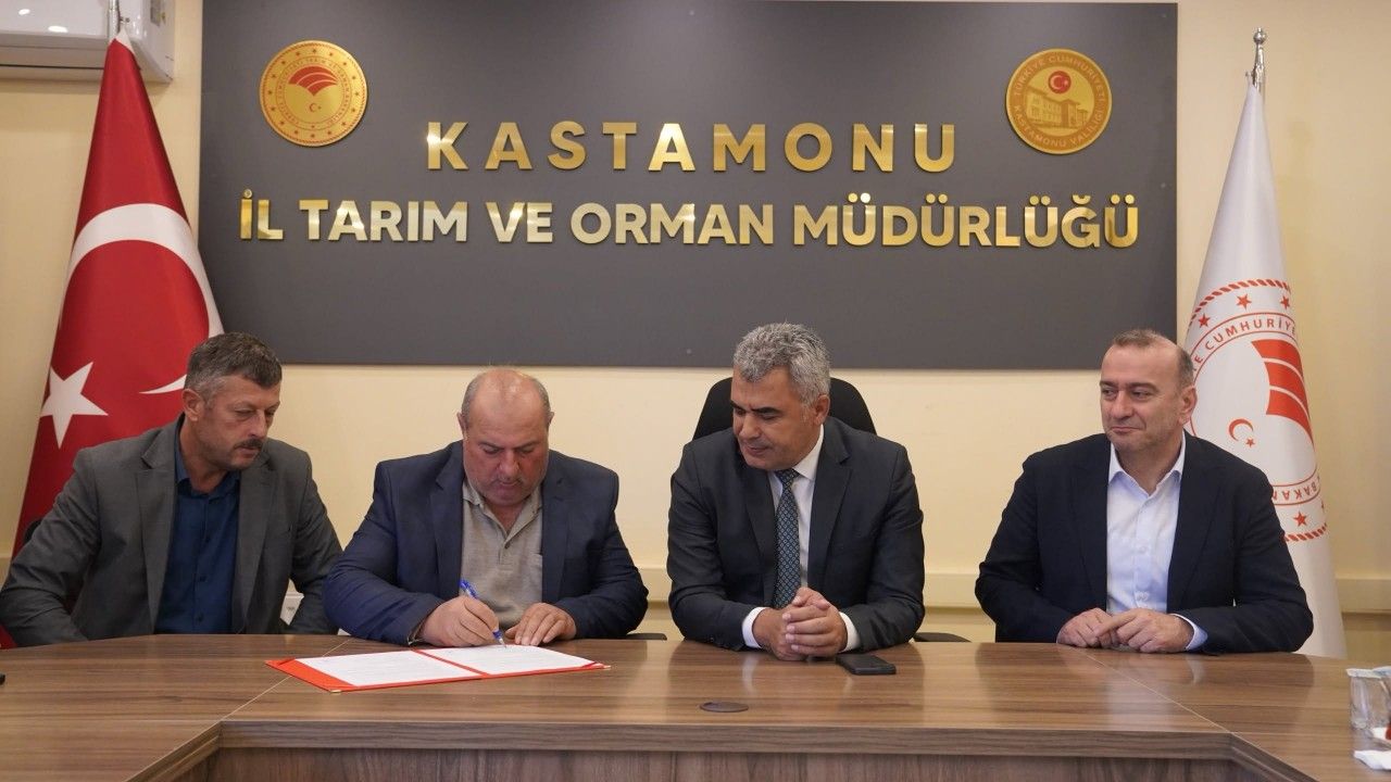 Kastamonu’da süt üretimine destek: İmzalar atıldı