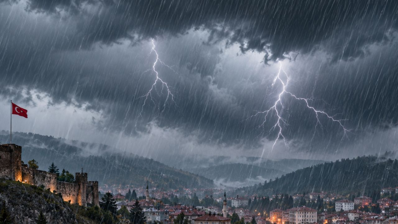 Kastamonu’da yağışlı hava etkisini sürdürecek