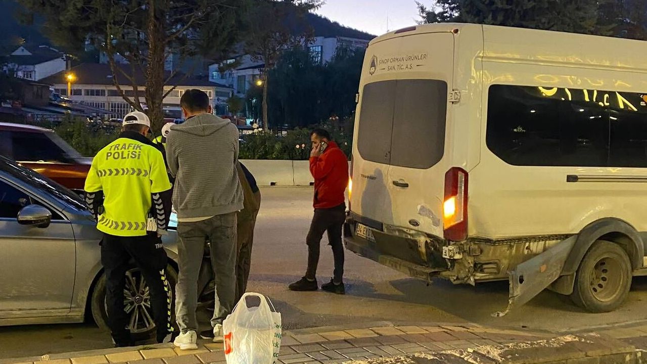 Salı Pazarı mevkiinde kaza