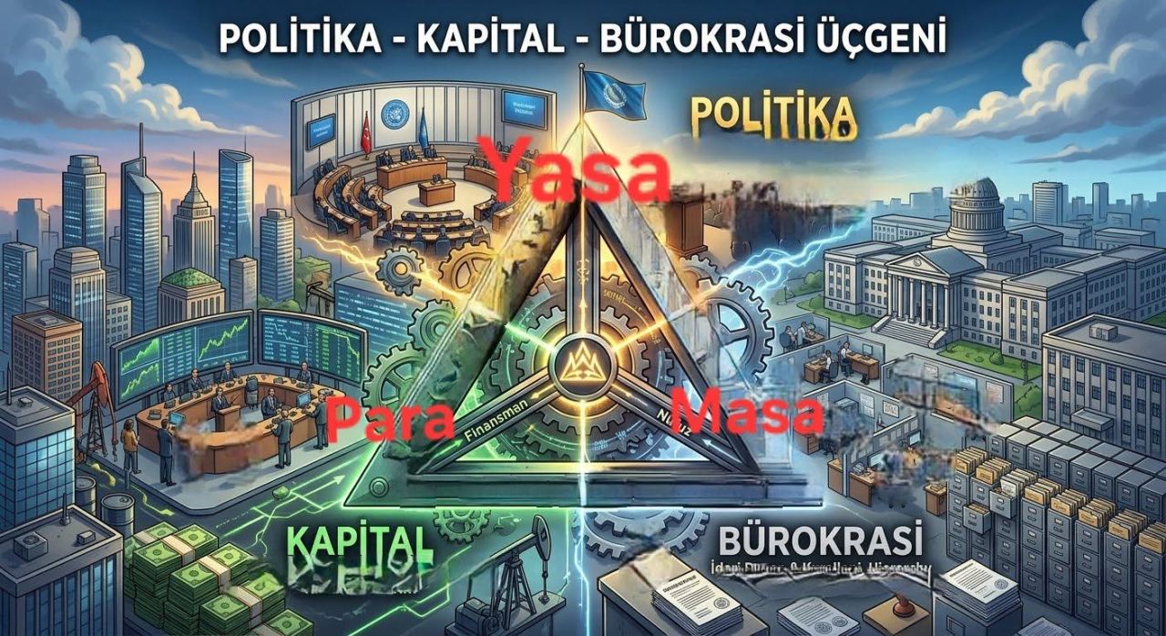 POLİTİKA BÜROKRASİ VE KAPİTAL ÜÇLÜSÜ / YOLSUZLUKLARIN SUÇLUSU