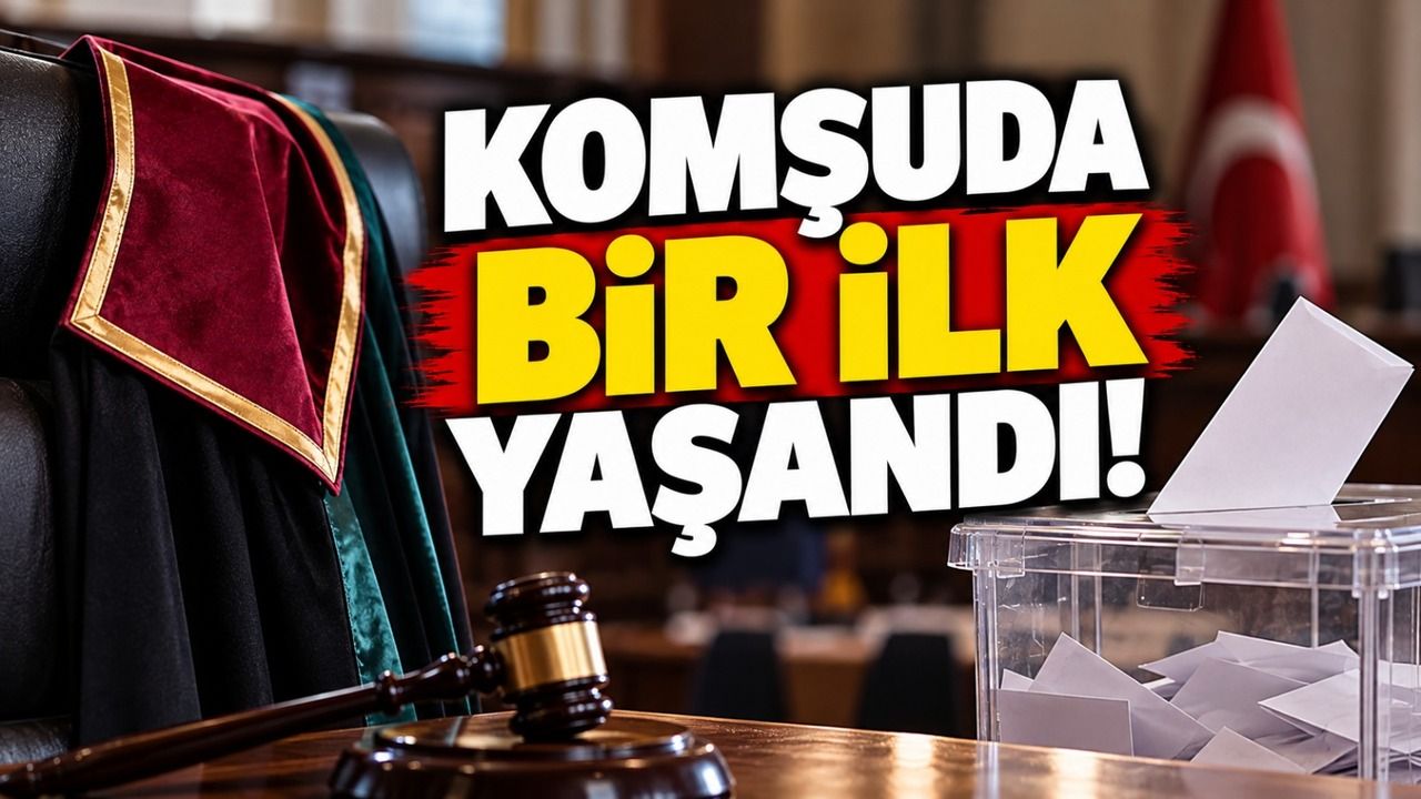 Komşuda bir ilk yaşandı!