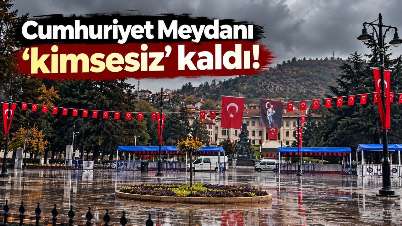 Cumhuriyet Meydanı ‘kimsesiz’ kaldı!