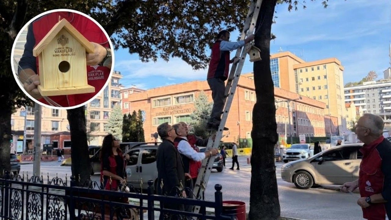 Tarihi vakfın geleneği kuş yuvalarıyla yaşatılacak