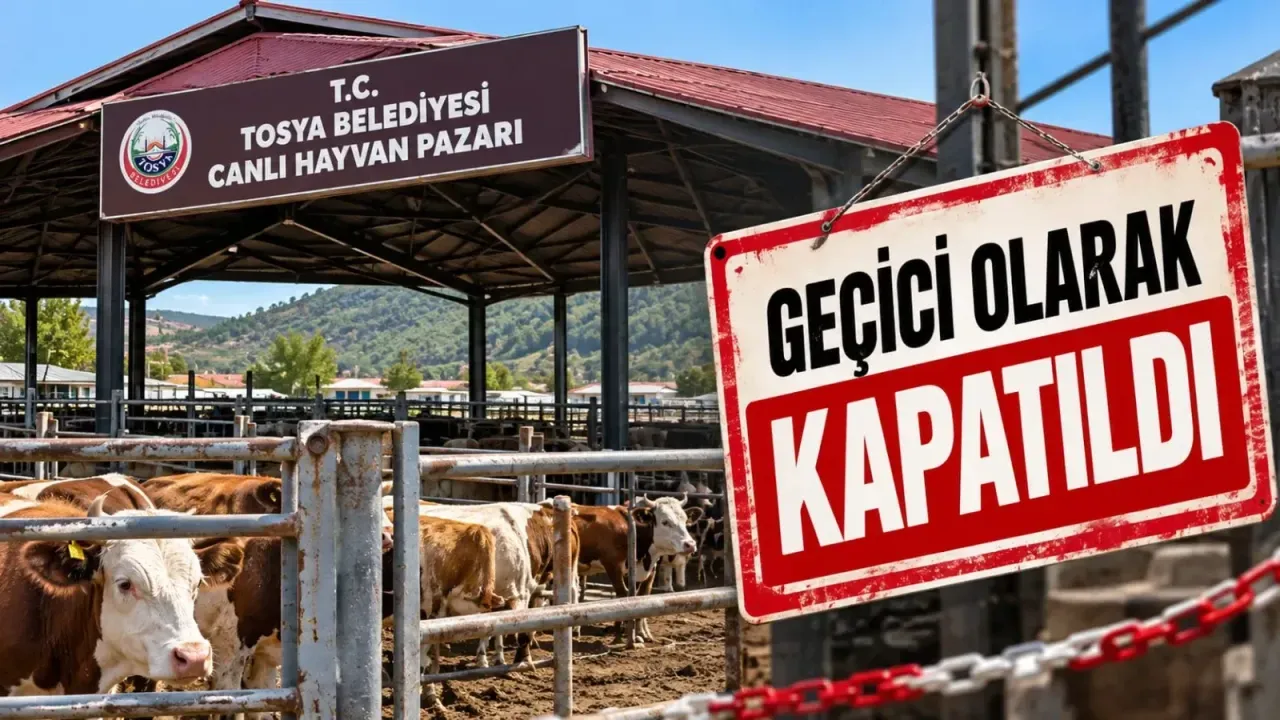 Kastamonu’da bir hayvan pazarı daha kapatıldı!