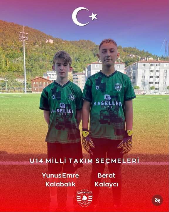 Bozkurt’un iki genç yeteneği bölge karması’na seçildi!