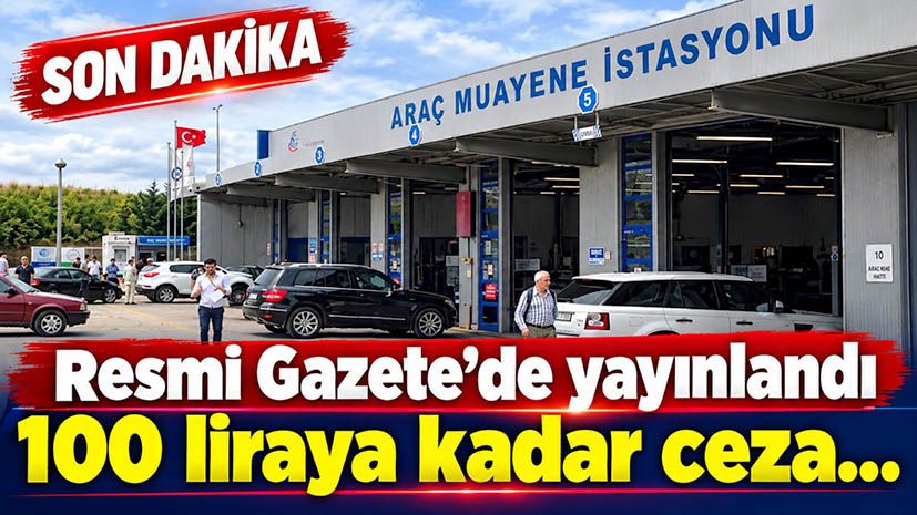 Resmi Gazete’de yayınlandı: 100 liraya kadar ceza...