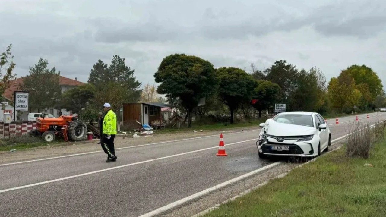 Taşköprü-Hanönü yolunda kaza: 1 yaralı